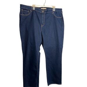 Levi's Dark Blue Straight Leg Jeans